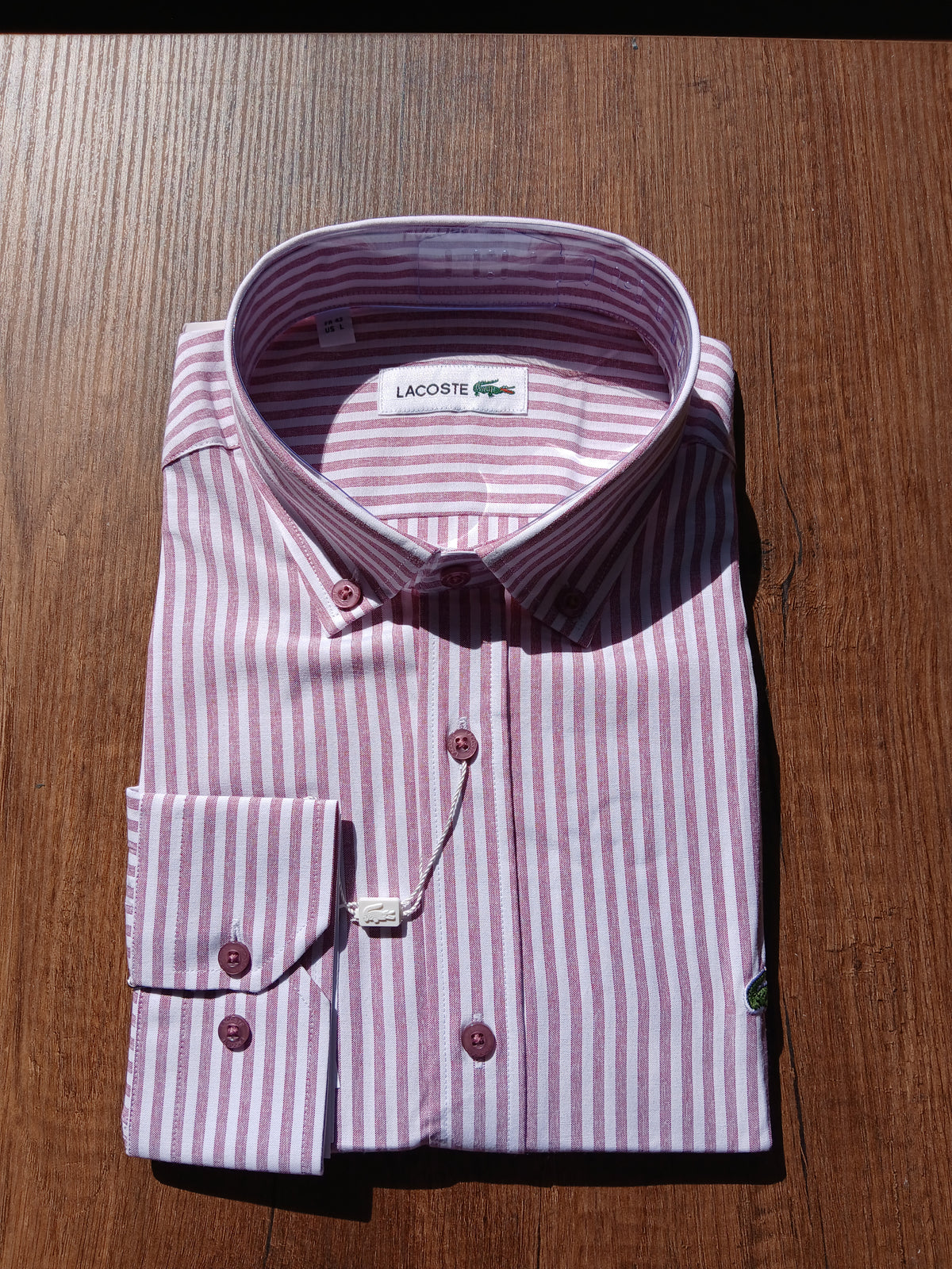 Chemise LACOSTE-Manche longue