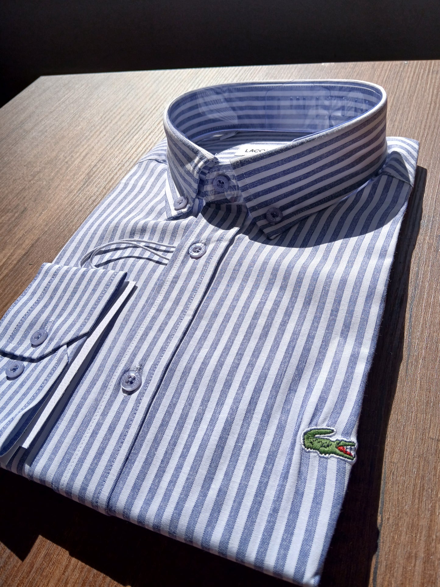 Chemise Lacoste à rayures