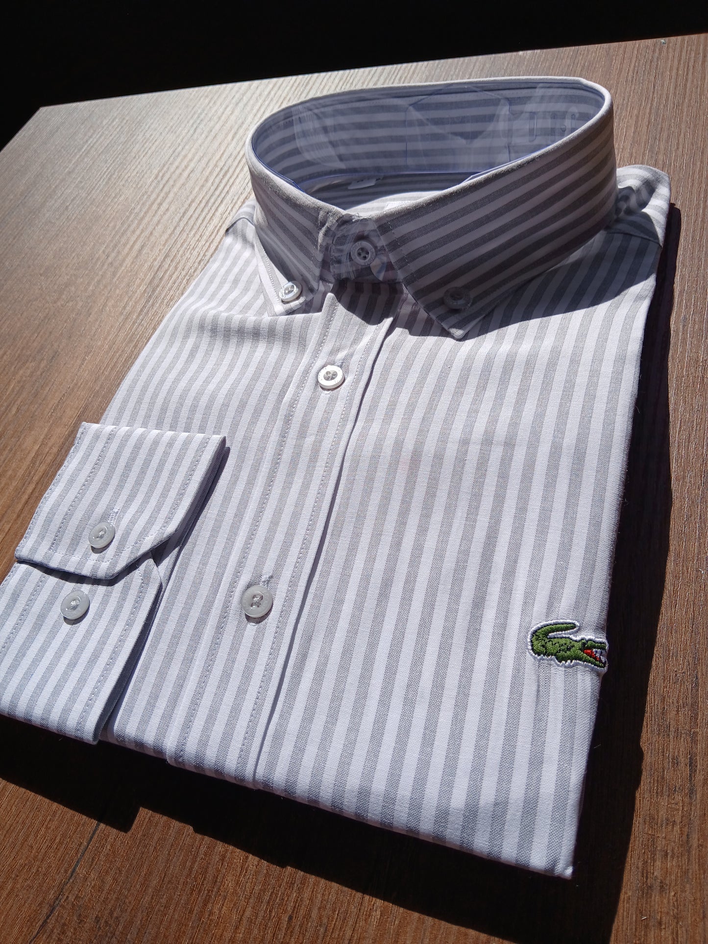 Chemise Lacoste à rayures