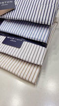 Chemise Boston a rayure demi manche