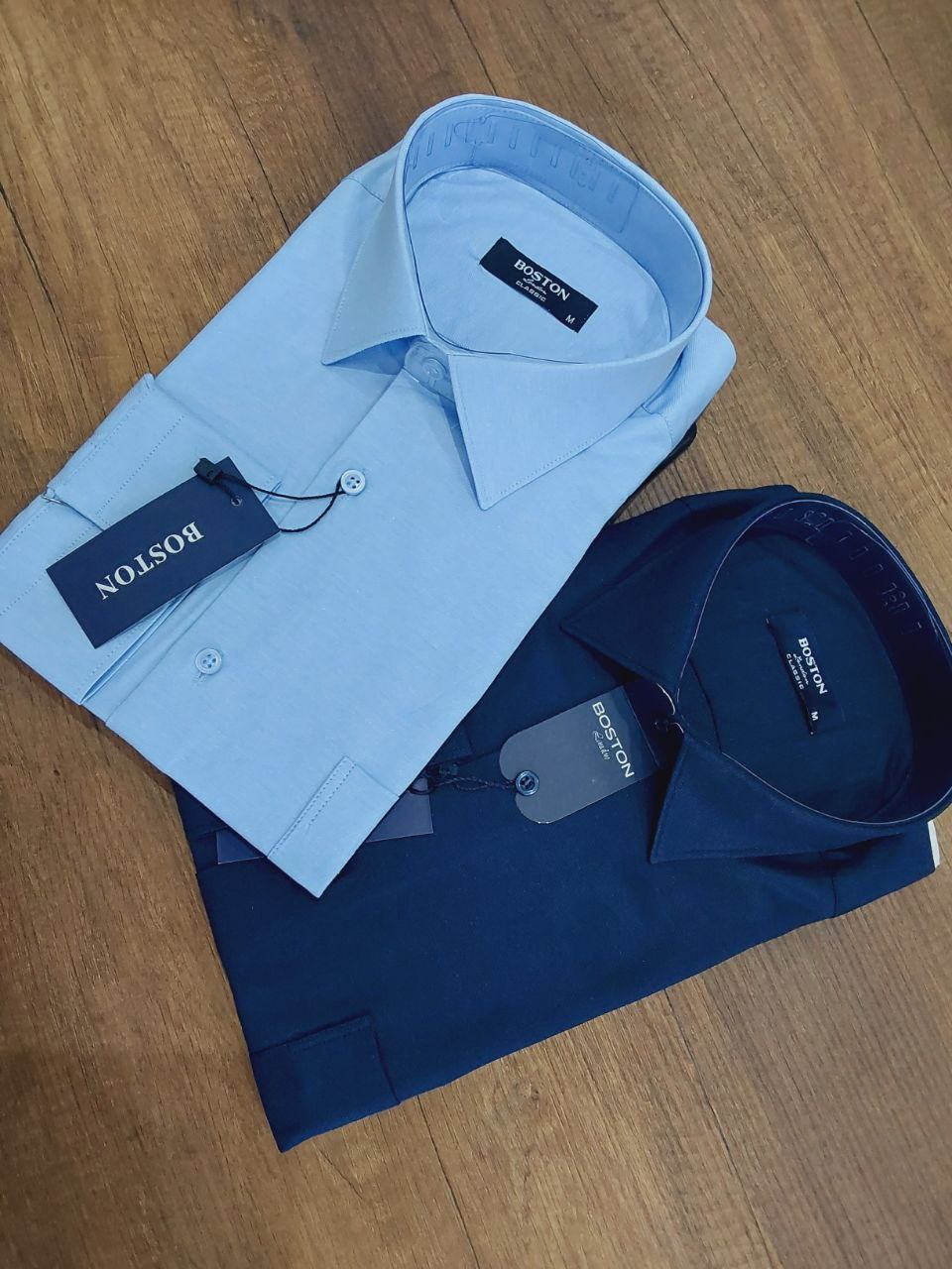 Chemise Boston-Manche longue